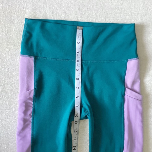 Fabletics PowerHold On-The-Go Paradise Leggings Woman’s Small Compression Pocket - Picture 11 of 14